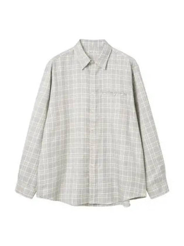 mercer check shirt purple - NOCLE - BALAAN 1