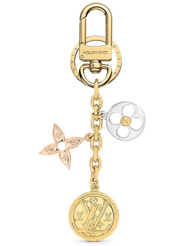 Women's Nanogram Family Key Holder Gold - LOUIS VUITTON - BALAAN 1