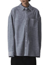 Core Front Pocket Corduroy Long Sleeve Shirt Sky Blue - JUUN.J - BALAAN 1