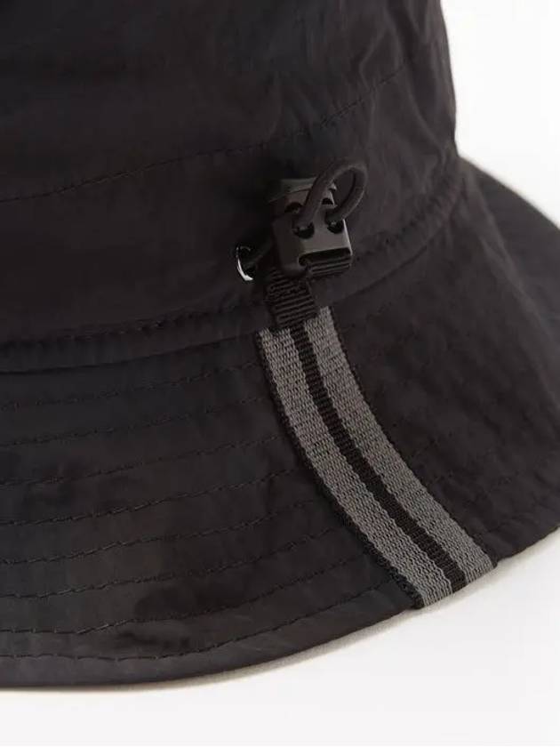 Canada Goose Haven Haven Logo Patch Drawcord Bucket Hat Black - CANADA GOOSE - BALAAN 4