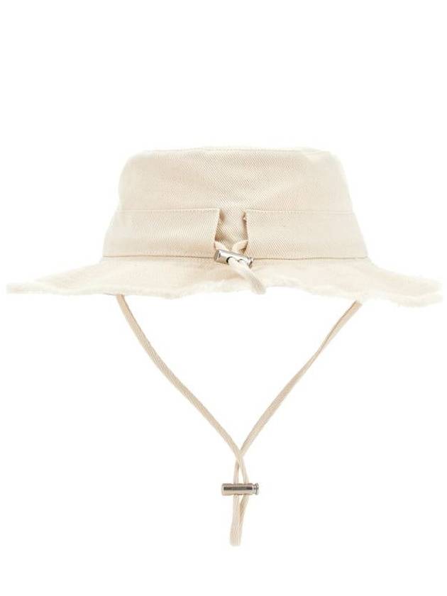 Le Bob Artichaut Bucket Hat Off White - JACQUEMUS - BALAAN 3