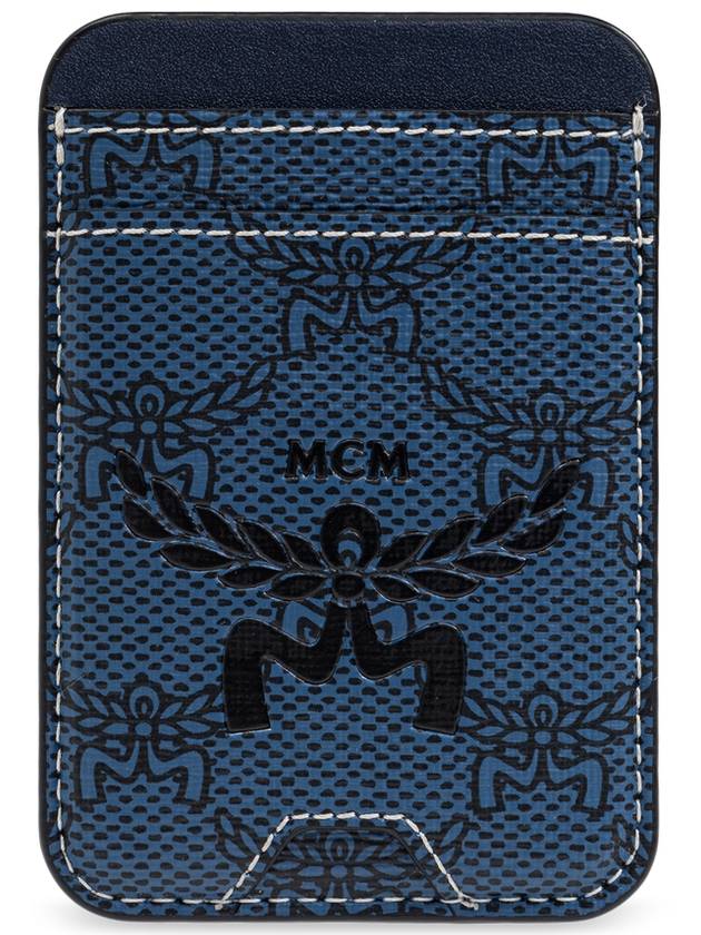 Card Case Men s Blue - MCM - BALAAN 1