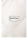 ASTEROPE ASTEROPE Diamond Quilted Light Long Vest White - DUVETICA - BALAAN.