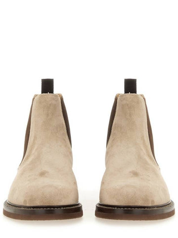 SUEDE CHELSEA BOOT - BRUNELLO CUCINELLI - BALAAN 1