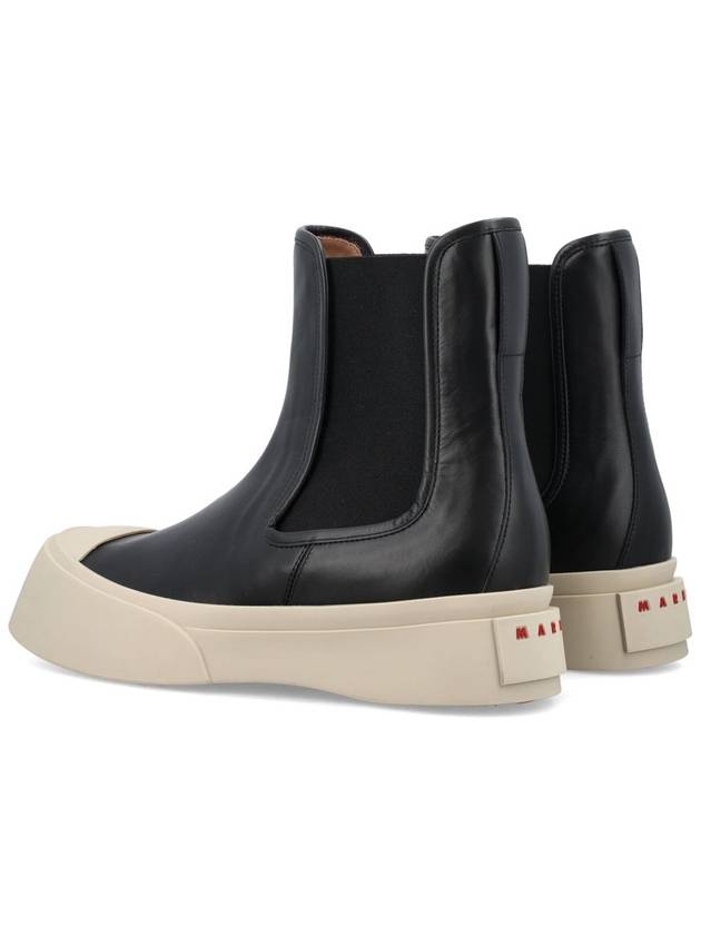 Pablo Nappa Leather Chelsea Boots Black - MARNI - BALAAN 5