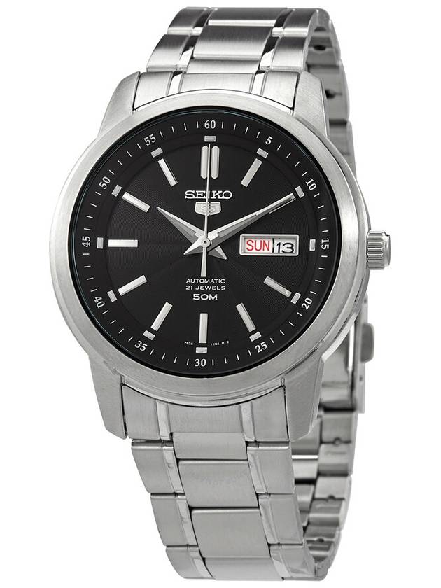 Seiko 5 Automatic Black Dial Men's Watch SNKM87 - SEIKO - BALAAN 1