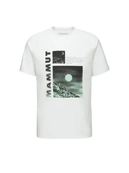 Mountain Day And Night Short Sleeve T-Shirt White - MAMMUT - BALAAN 2