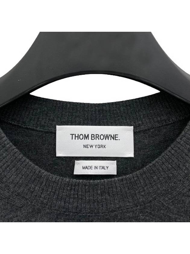 Diagonal armband wool knit MKA002A 022 - THOM BROWNE - BALAAN 3