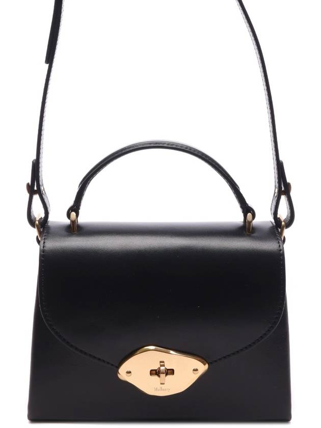 Lana Small Top Handle Cross Bag Black - MULBERRY - BALAAN 2