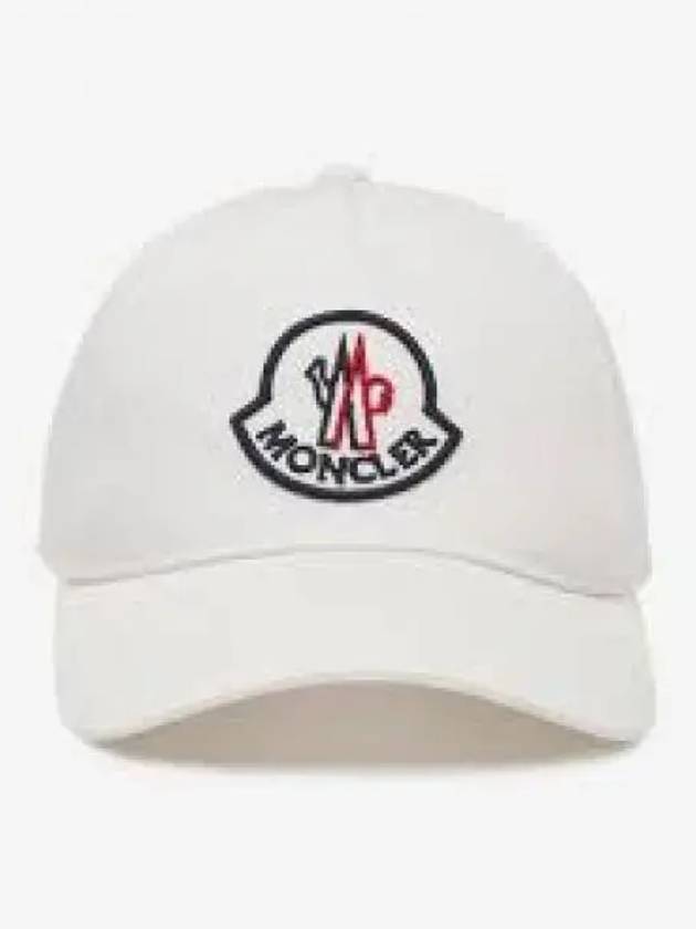 Digital Big Logo Ball Cap White J20933B000140U162034 1325949 - MONCLER - BALAAN 1