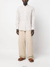 FF Linen Long Sleeve Shirt Rock - FENDI - BALAAN 5