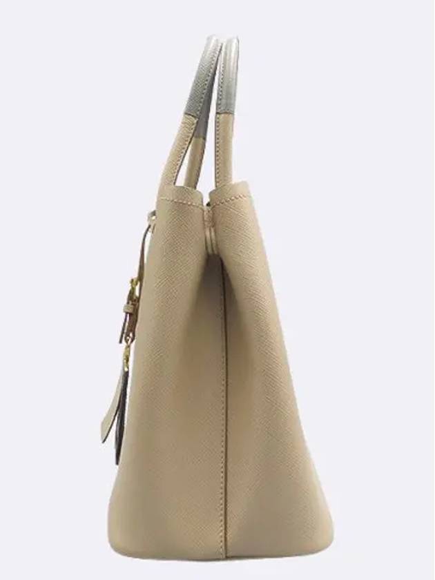 1BG775 Cameo Marmo Saffiano Leather Triangular Logo Doubl Tote Bag Shoulder Strap 2WAY - PRADA - BALAAN 3