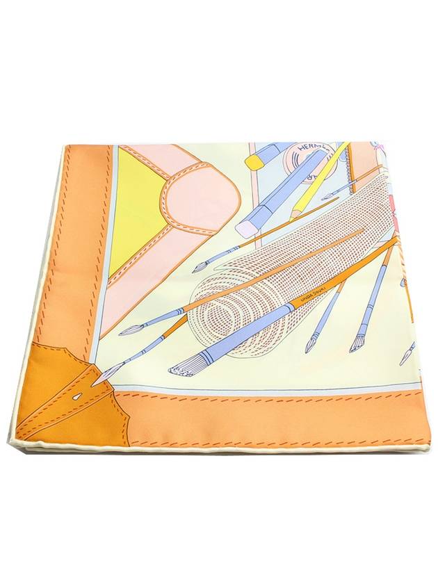 Bagage Amens Silk Carr Scarf - HERMES - BALAAN 2