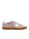 Superstar Suede Low Top Sneakers Pink - GOLDEN GOOSE - BALAAN 2