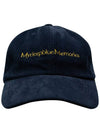 CORDUROY MM BALL CAP in navy - MYDEEPBLUEMEMORIES - BALAAN 1