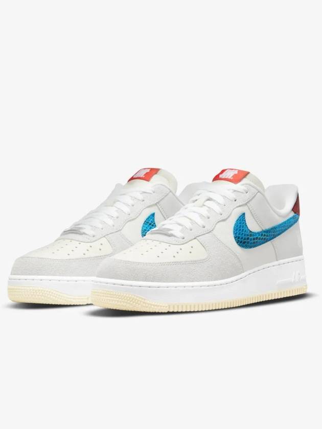 Air Force 1 Low 5 On It Low Top Sneakers Grey Fog Imperial Blue - NIKE - BALAAN 6