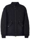 Diamond Quilted Thermoregulated Jacket Black - BURBERRY - BALAAN 2