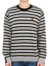 logo striped knit top - KENZO - BALAAN.