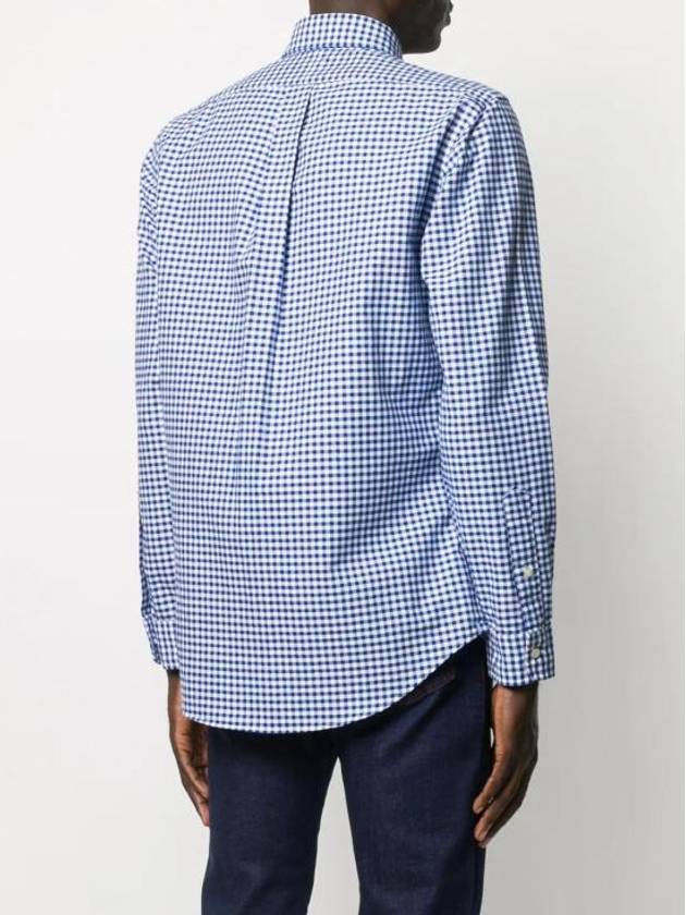 Gingham Button Down Shirt 710792041005 - POLO RALPH LAUREN - BALAAN 5