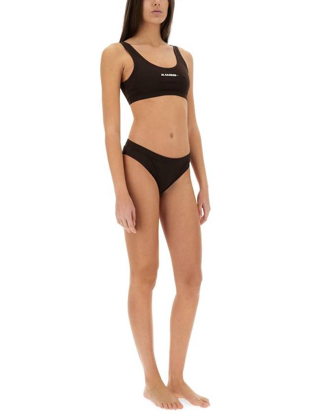 Jil Sander Logo Bikini Top - JIL SANDER - BALAAN 2