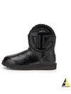 Logo Mini Crinkle Winter Boots Black - UGG - BALAAN 2