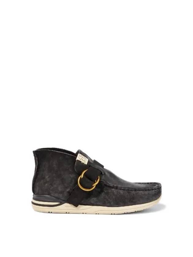 Men s Boots SKYNYRD Ring Strap Desert 0124102002005 BLACK - VISVIM - BALAAN 1