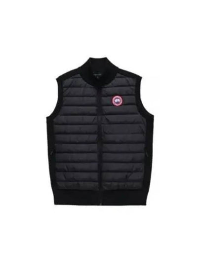 Hybrdige Slim Fit Merino Wool Padded Vest Black - CANADA GOOSE - BALAAN 2