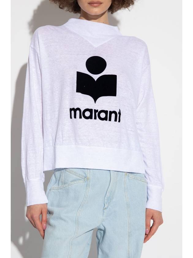 Marant Etoile ‘Kilsen’ Sweatshirt, Women's, White - ISABEL MARANT - BALAAN 3