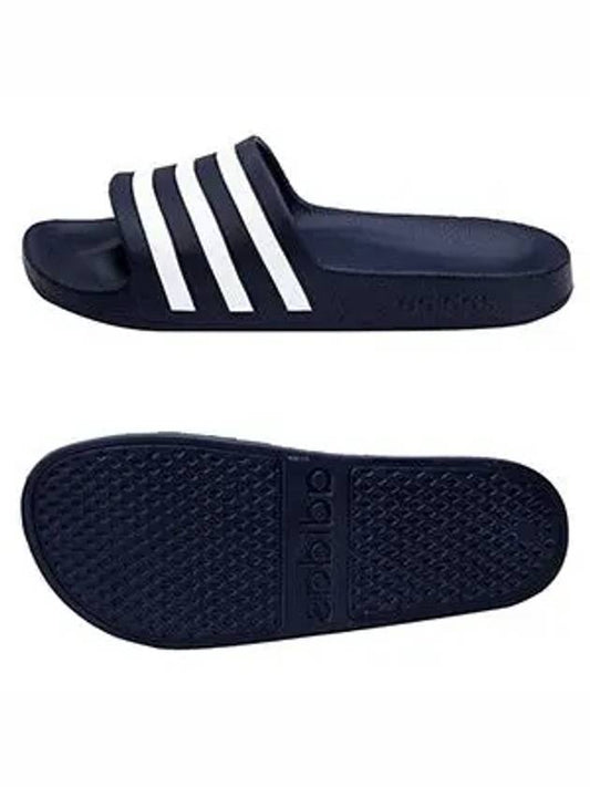 Adilette Aqua Slippers Dark Blue - ADIDAS - BALAAN 2