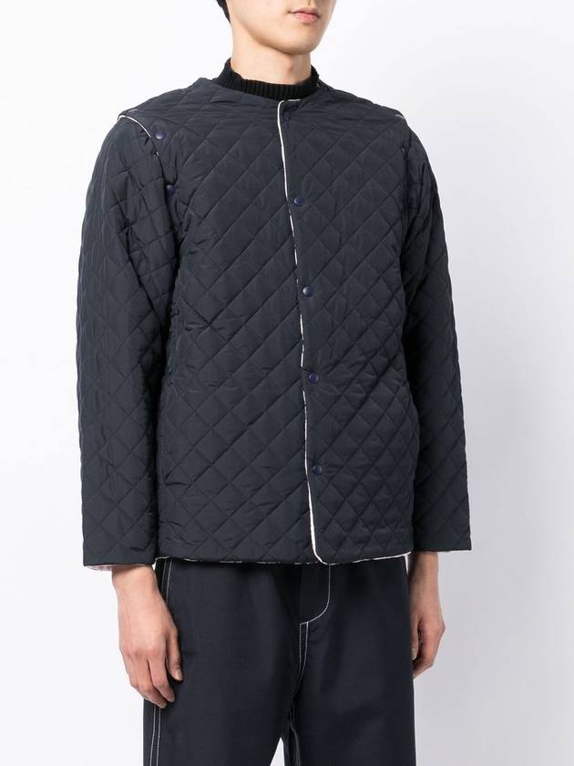 Short Quilted Jacket Navy - SUNNEI - BALAAN 4