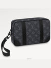 Pochette Kasai Monogram Eclipse Pouch Bag Black - LOUIS VUITTON - BALAAN 2