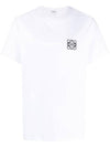 Anagram Crew Neck Cotton Short Sleeve T Shirt White - LOEWE - BALAAN 2