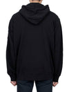 Cotton Fleece Hooded Jacket Black - CP COMPANY - BALAAN 6