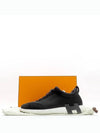 Smith Market Black Sneakers Men s Shoes - HERMES - BALAAN 1