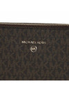 Jet Set Charm Logo Shoulder Cross Bag Brown - MICHAEL KORS - BALAAN.