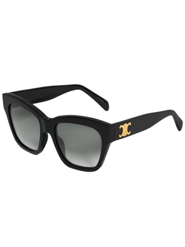 Eyewear Triomphe 09 Acetate Sunglasses Black - CELINE - BALAAN 3