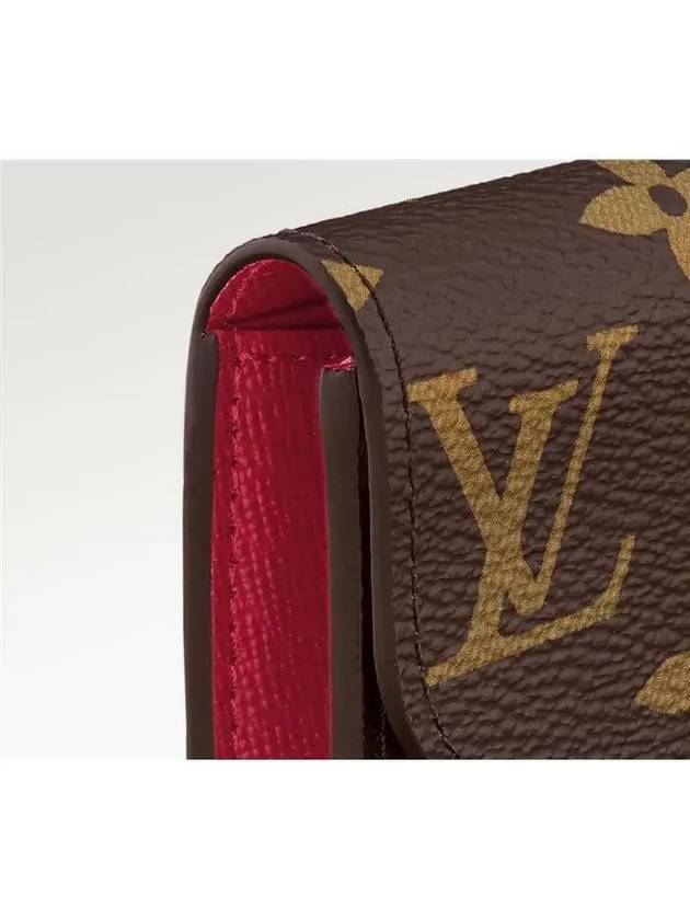 Rosalie Monogram Coin Wallet Fuchsia - LOUIS VUITTON - BALAAN 4