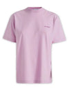 Bag Diag Logo Short Sleeve T-Shirt Pink - OFF WHITE - BALAAN 4