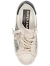 Star Patch Lace-Up Low Top Sneakers Ivory - GOLDEN GOOSE - BALAAN 5