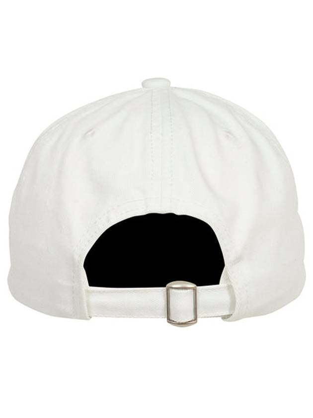 Calvin Klein 6panel cap white CK1 6PANEL CAP - PALACE - BALAAN 4