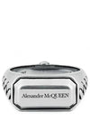 Signet Chain Ring Silver - ALEXANDER MCQUEEN - BALAAN 2