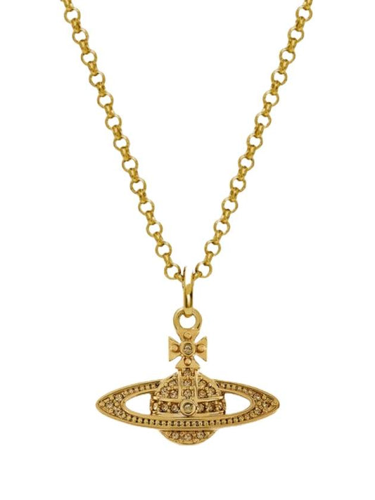 Mini Bas Relief Pendant Necklace Gold - VIVIENNE WESTWOOD - BALAAN 1