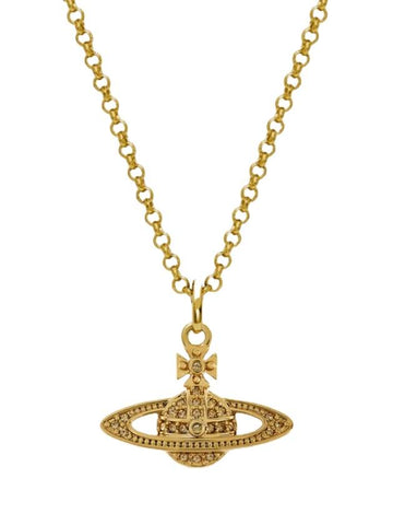 Mini Bas Relief Pendant Necklace Gold - VIVIENNE WESTWOOD - BALAAN 1