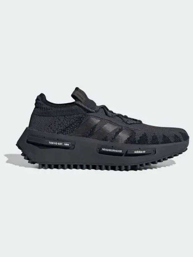 S1 Knit Low Top Sneakers Black - ADIDAS - BALAAN 2