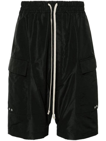 drawstring drop-crotch cargo shorts - RICK OWENS - BALAAN 1