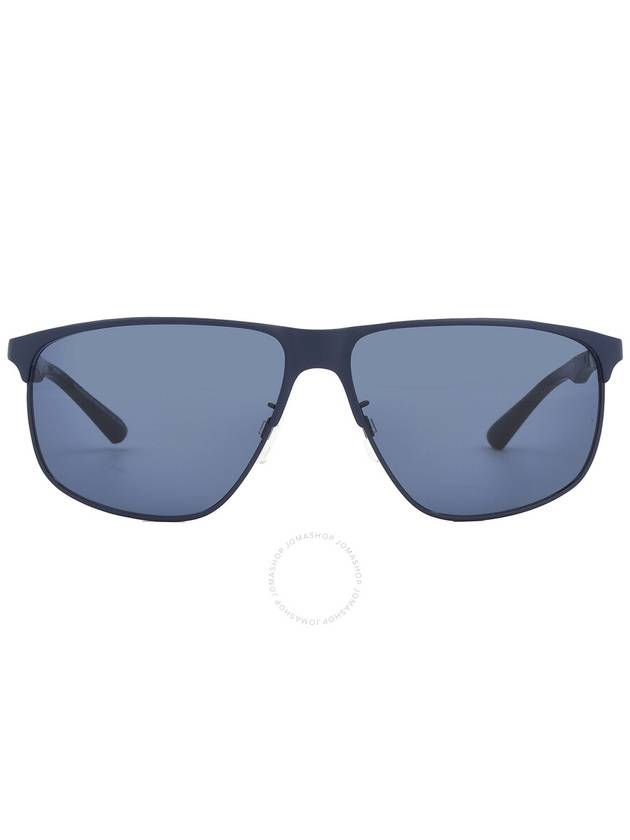 Emporio Armani Dark Blue Rectangular Men's Sunglasses EA2094 301880 60 - EMPORIO ARMANI - BALAAN 1