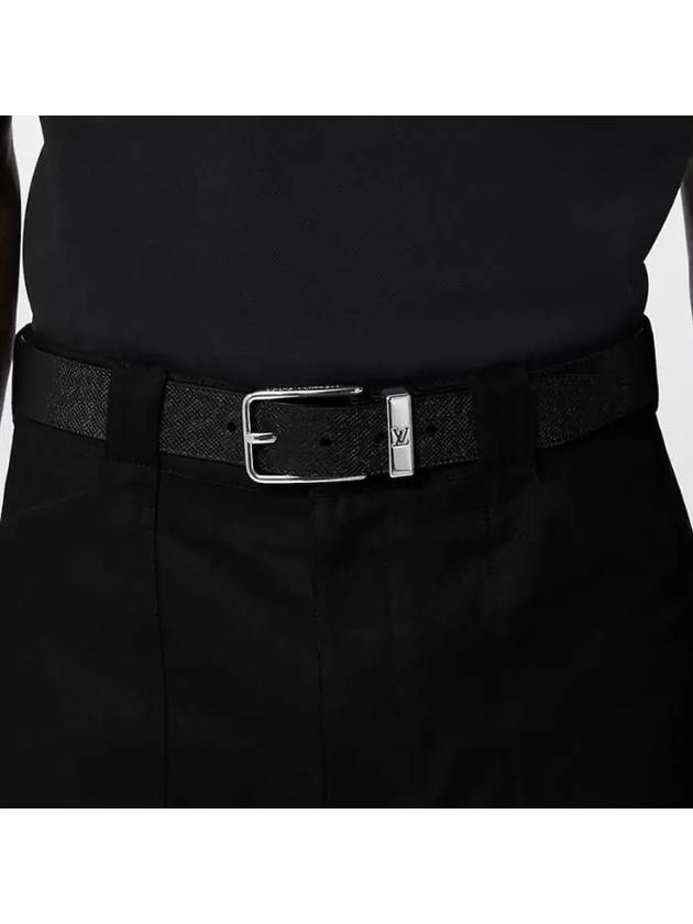 Pont Neuf 35mm Leather Belt Black - LOUIS VUITTON - BALAAN 5