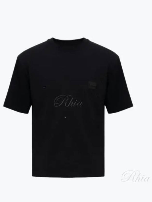 Slim Drop Short Sleeve T-Shirt Black - NEIL BARRETT - BALAAN 2