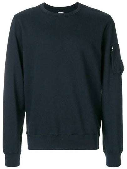 CP Lens Wappen Sweatshirt Navy 04CMSS056A 00246G 888 - CP COMPANY - BALAAN 2