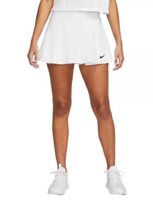 Women's Court Dry Fit Victory Tennis Pleats Skirt White - NIKE - BALAAN.